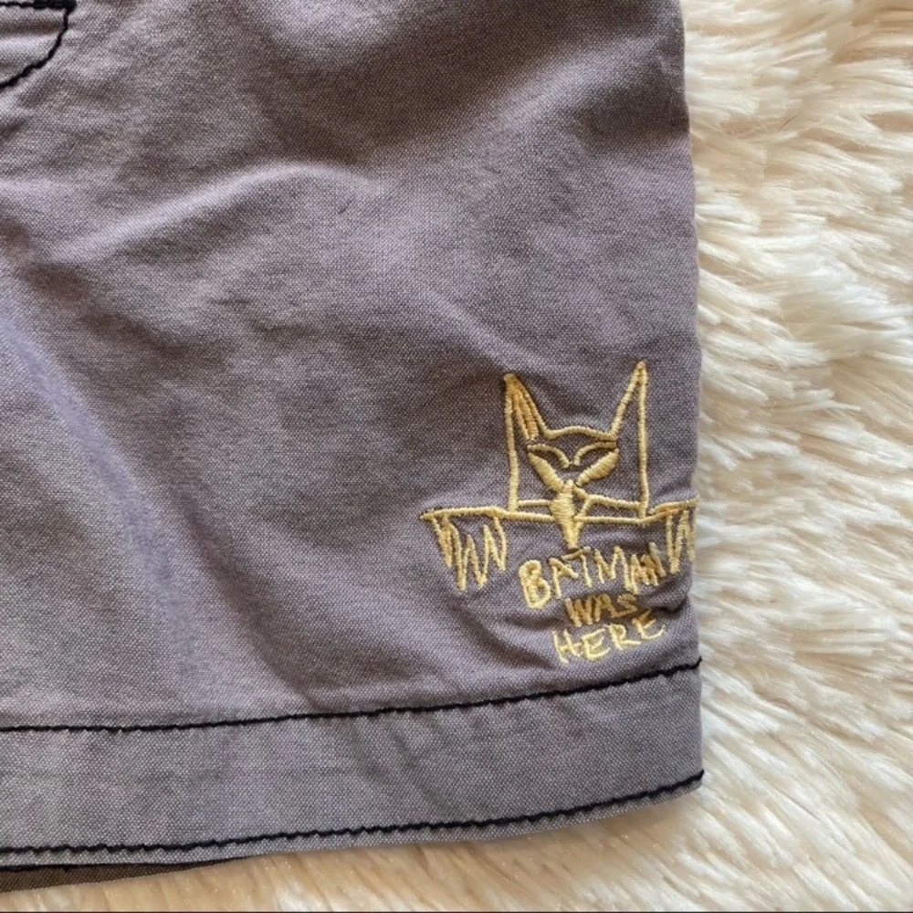 Baby Gap Junk Food Gray Batman Swim Trunks 18 - 24 months